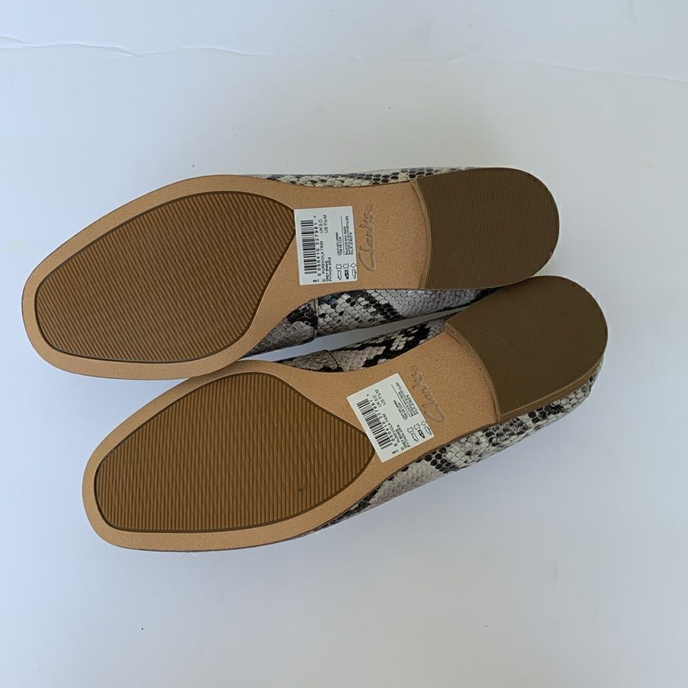 Clarks cushion plus grey snake python Gris oxford… - image 9